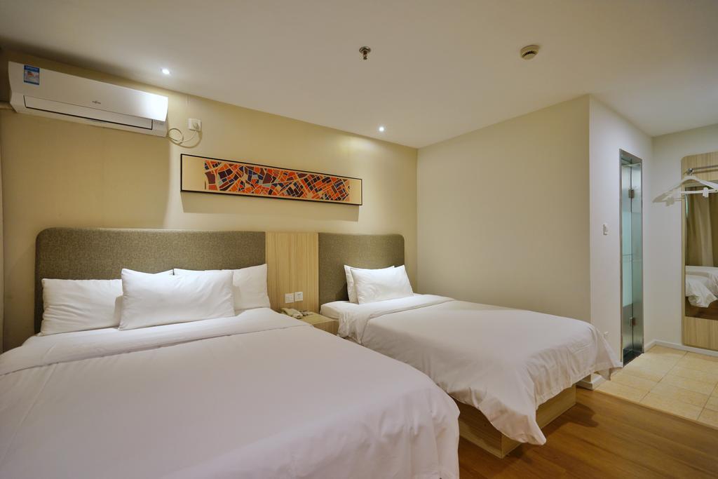 Hanting Hotel Shanghai Xiangyang Road Exterior foto